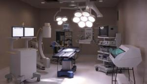 medical equipment clean white light