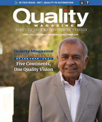 Quality April 2021 cover