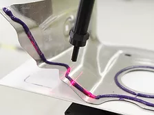Utilizing a 3D inspection method provides vital information on the bead such as volume and location on part, it also saves productivity of the operators’ time.