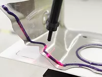 Utilizing a 3D inspection method provides vital information on the bead such as volume and location on part, it also saves productivity of the operators’ time.