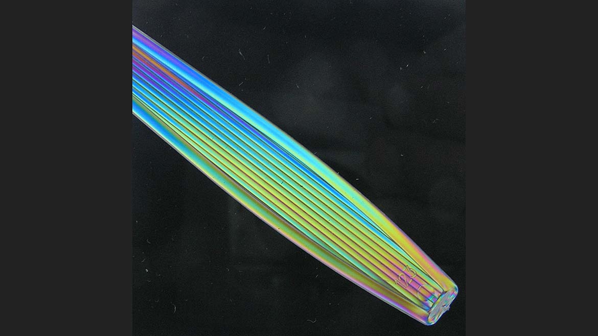 Figure 4 -- Plastic Spoon Handle Showing Birefringence