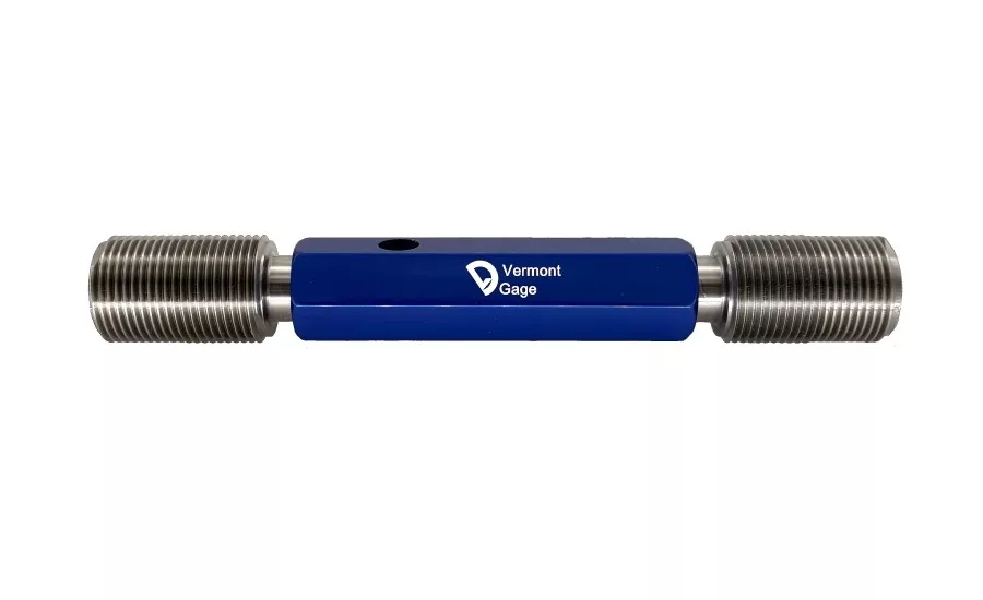 Thread Plug Gage Precision thread plug gage used to inspect and verify internal thread dimensions, pitch, and tolerance compliance in manufactured components.