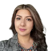 Sarah Manea 200x200 head shot on white background.