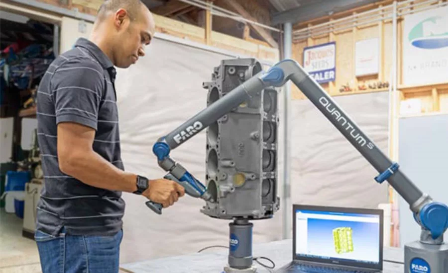 Reverse Engineering in Quality Control and Inspection FARO equipment image