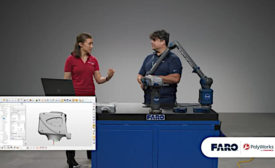 FARO 3D Metrology Technology webinar screengrab