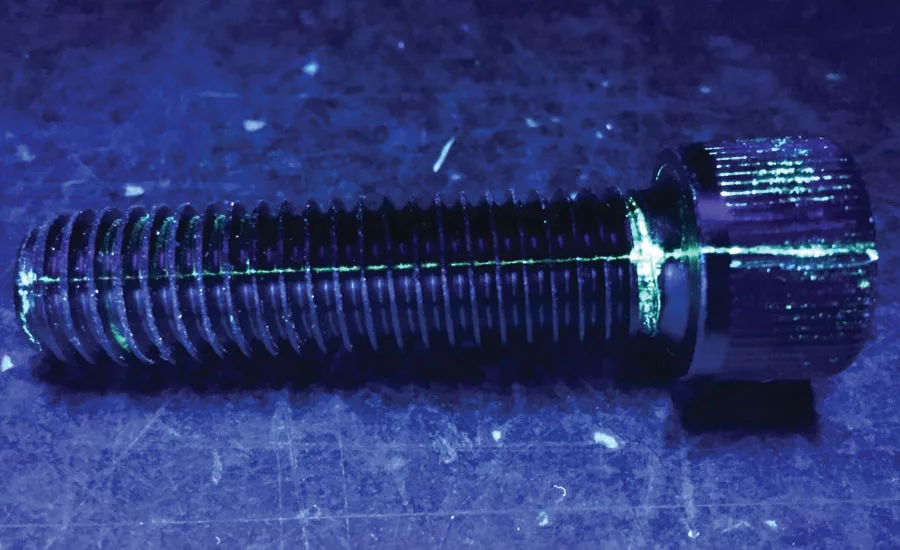 liquid penetrant testing