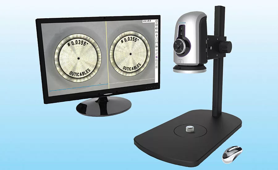 Titan Tool Supply Digital 2D Microscope, Measurement System