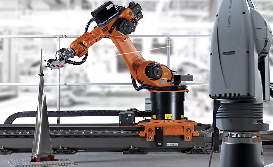 Leica Laser Tracker and Software