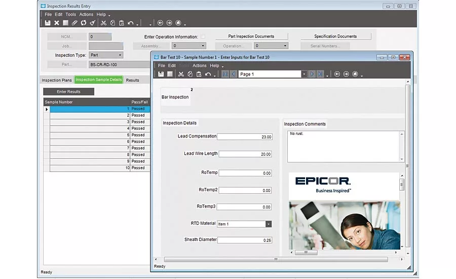 ERP software