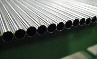 An example of tubing subject to ultrasonic testing. An example of tubing subject to ultrasonic testing.
