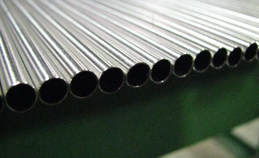 An example of tubing subject to ultrasonic testing.