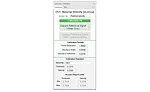 Figure 11: After a successful adjustment, the measured value is displayed and the system indicates “Calibration OK.”