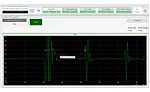 Figure 16: Flaw interface showing lamination test setup.