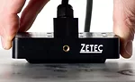 This surface array probe is designed to cover a two-inch wide inspection area in a single pass