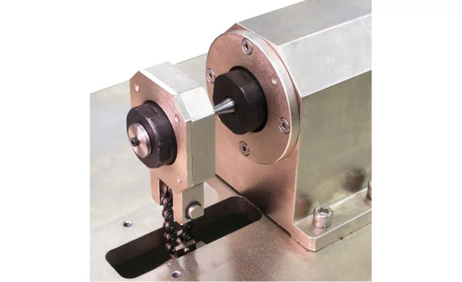 Figure 7- Ducom Instruments rotating bar bending fatigue testing machine.