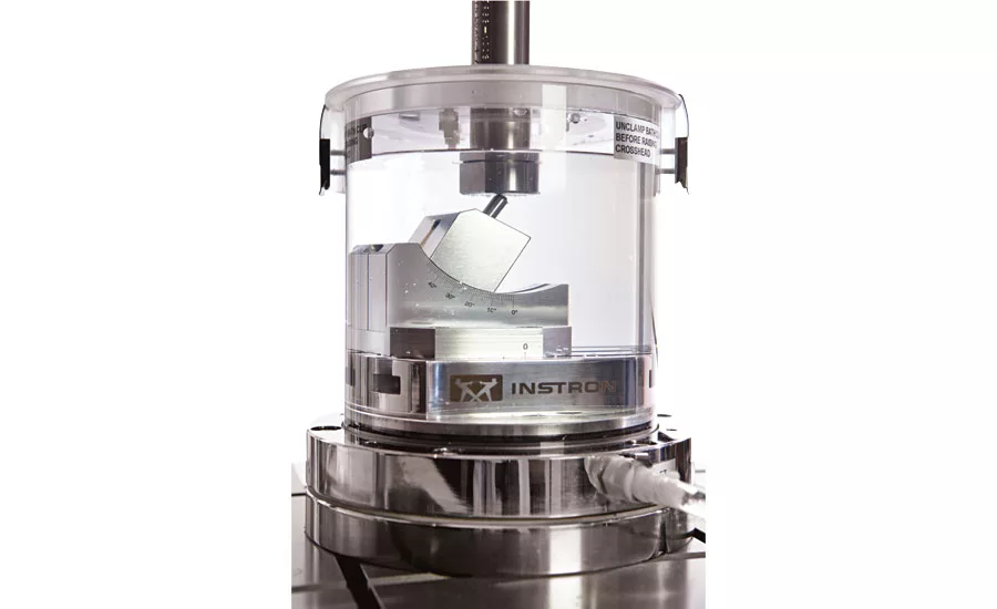 Figure 4: This is a dental implant fixture in a bath.