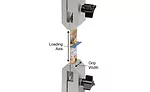 A grip’s width should be as closely matched to the sample width as possible.