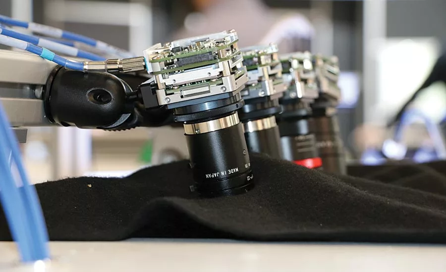 Here is a camera application shot of a CoaXPress system. Source: Adimec