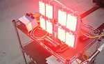 A custom LED application for high-speed face recognition demanded a high-powered light positioned 25ft from a vehicle.