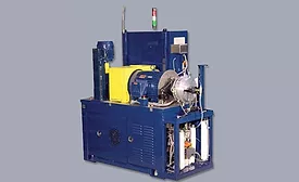 Figure 1. Full-scale clutch tests are conducted on test systems, such as the SAE #2 Friction Test Rig.