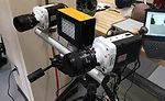 Camera setup of Miro 310s for experiment.