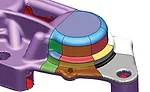  Partial shrink-wrap of a simple part.