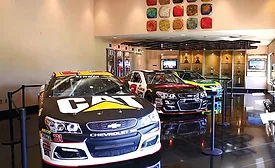 The Richard Childress Racing showroom.