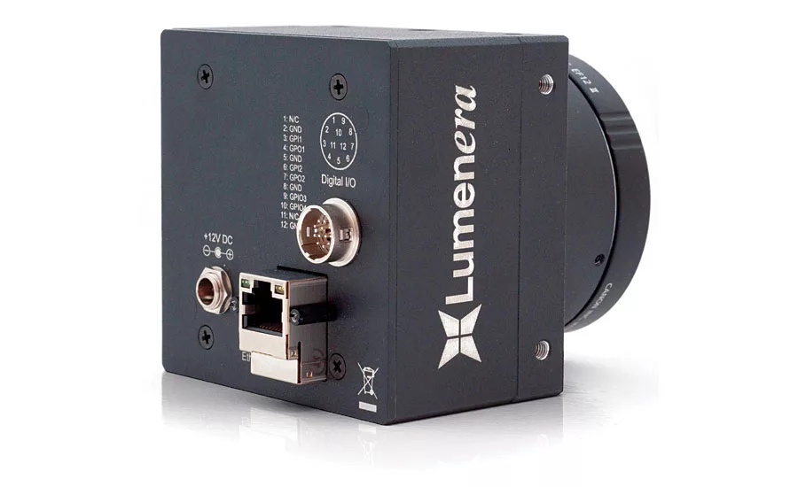 This is a high resolution GigE camera. Source: Lumenera