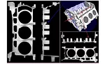 CT images from V6 mini-engine block that was scanned by Nikon’s MCT225 system.