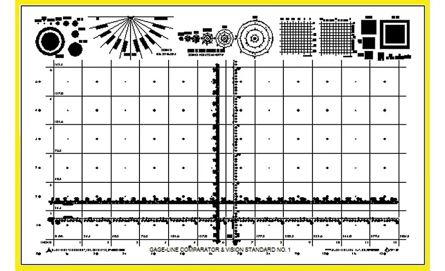 Gage-Line© Comparator & Vision Standard
