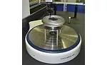 A rotary table will significantly improve overall measurement accuracy of a CMM. Source: RPI