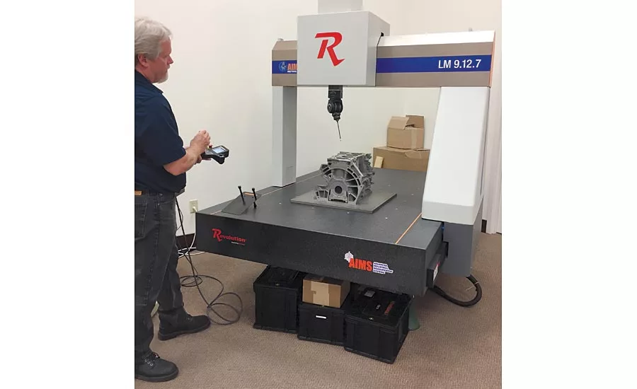 Revolution LM can collect 4,000 points of data per second