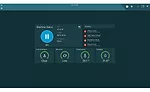 Information is displayed on an easy-to-understand dashboard.