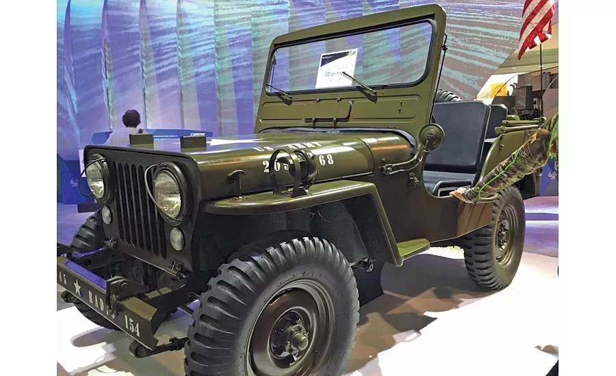3D Printed Jeep by Oak Ridge National Laboratory