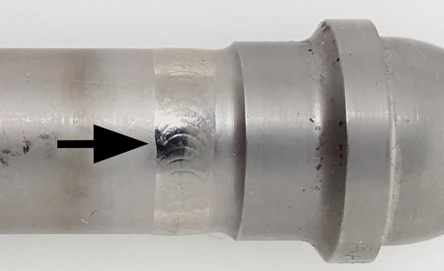 Photo of ½” Diameter TI tube weld