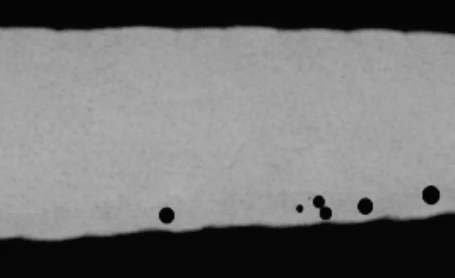 Figure 5. Thick slice unrolled view
