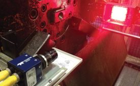Smart cameras inspecting parts