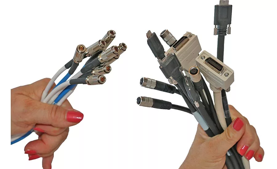 It is important to take cable length into account for CoaXpress and USB.