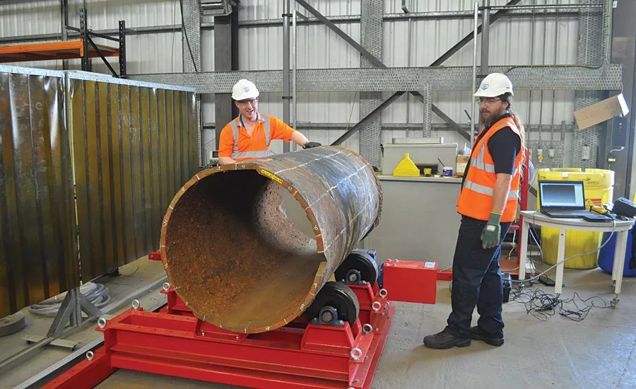 The U.K.’s Thames Water uses Artec 3D scanners to analyze rust corrosion.