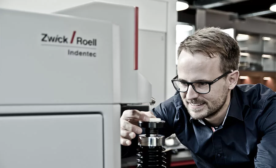 Rockwell hardness testing