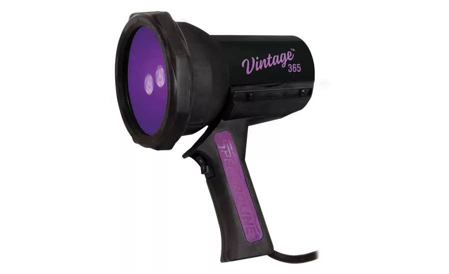 Handheld LED UV-A lamp from Spectroline.