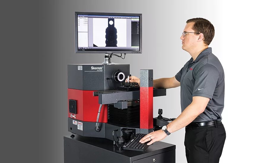 Digital video comparator from L.S. Starrett.