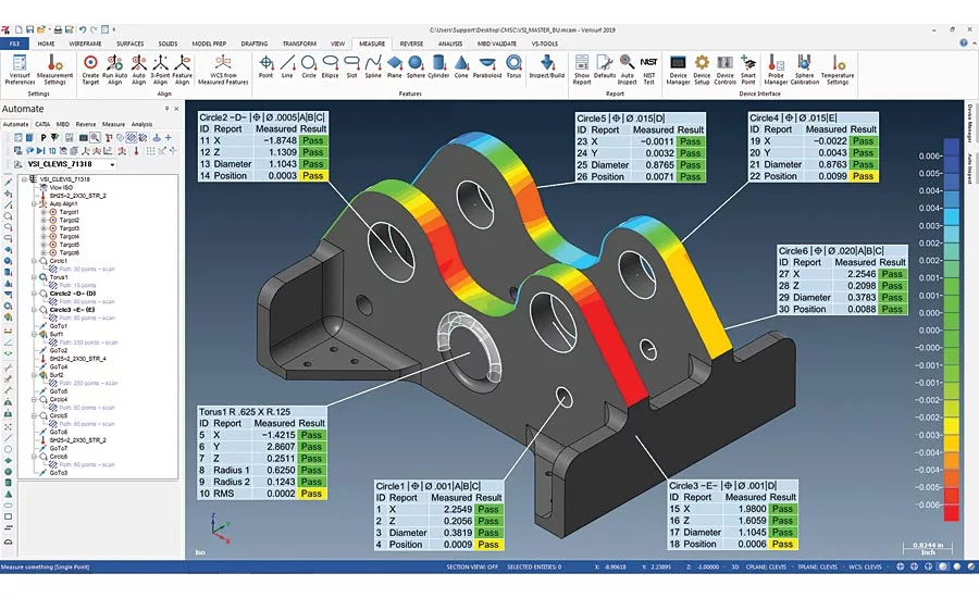 Model-based inspection software