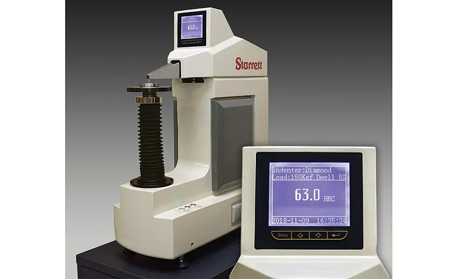 Starrett automated digital hardness tester