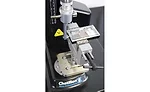 This is a multithreaded base plate on a force tester. 