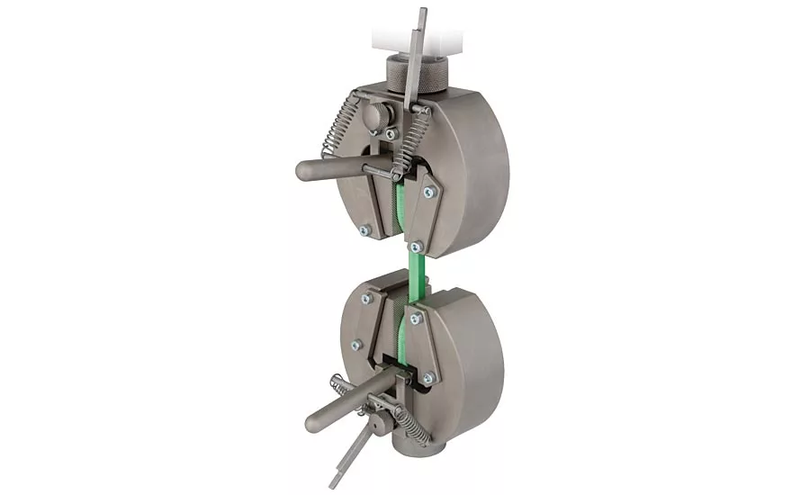 Wedge action tensile grips