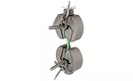 Wedge action tensile grips 