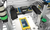 Bar lights enable reliable inspection of electronic components.