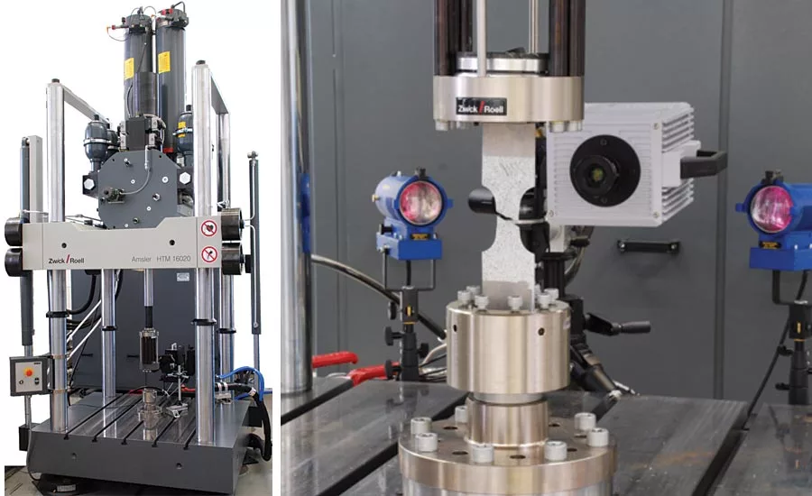 high speed servo-hydraulic test machine