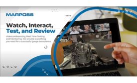 Marposs remote video conferencing